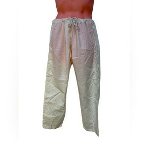Men’s cover up white pants or pajamas pants size M